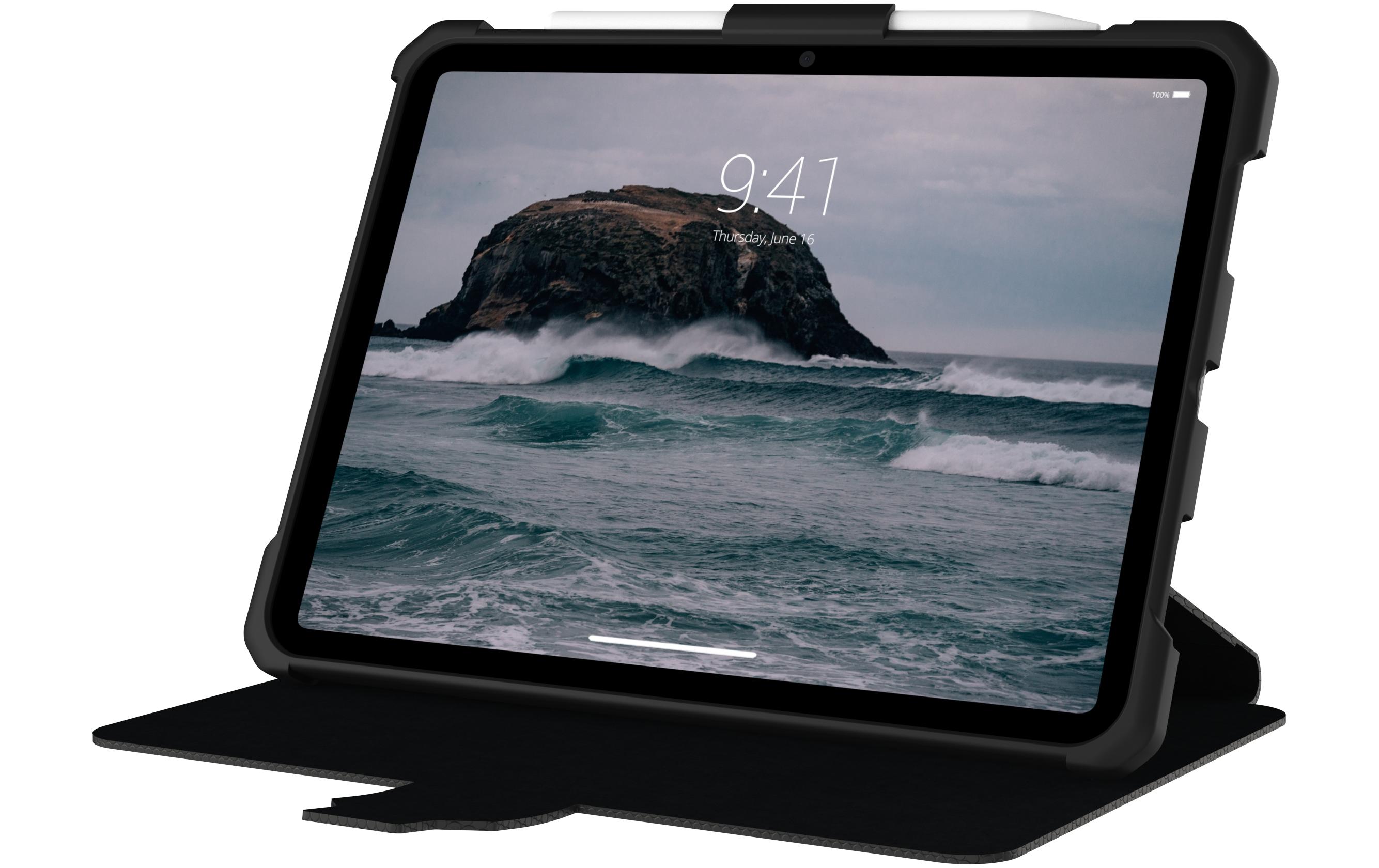 UAG Tablet Book Cover Metropolis iPad 10.9" (10th Gen.) Schwarz