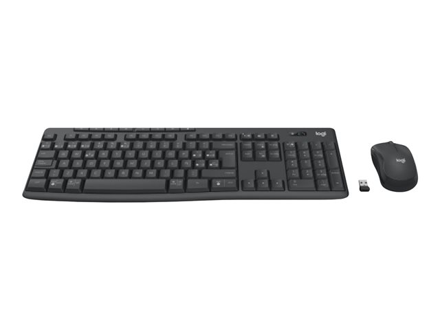 Logitech MK370 Combo for Business - Tastatur-und-Maus-Set - kabellos - Bluetooth LE - QWERTZ - Deutsch - Graphite