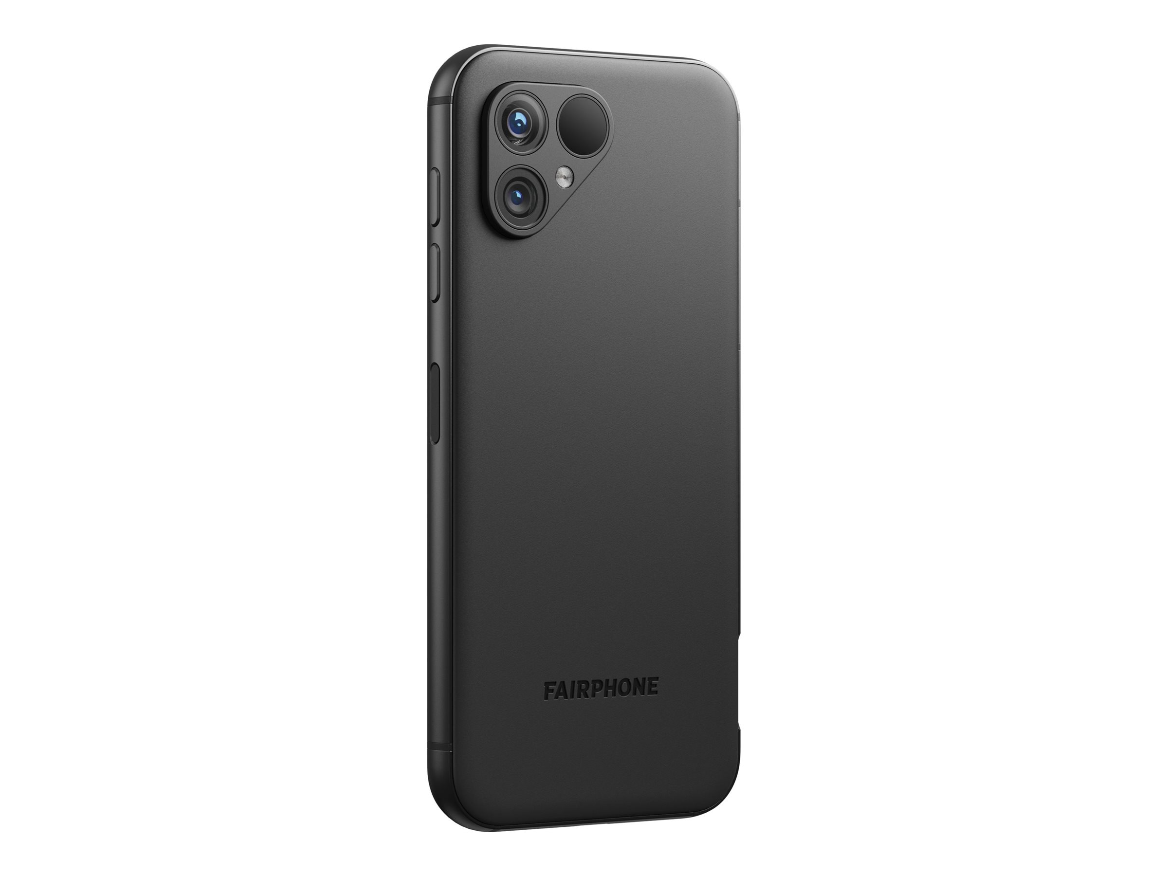 Fairphone 5 - 5G Smartphone - Dual-SIM - RAM 6 GB / Interner Speicher 128 GB - microSD slot - OLED-Display - 6.46" - 2700 x 1224 Pixel (90 Hz) - 2 x Rückkamera 50 MP, 50 MP - front camera 50 MP - mattschwarz