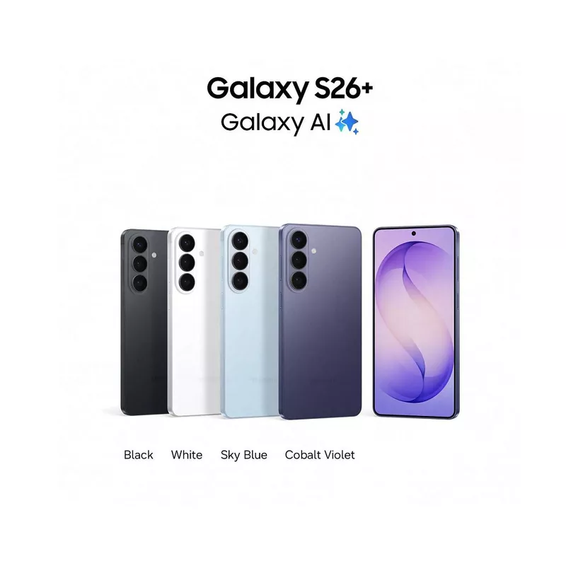 Samsung Galaxy S26+ 5G Dual-SIM 12GB RAM 512GB Weiß 6.7" AMOLED