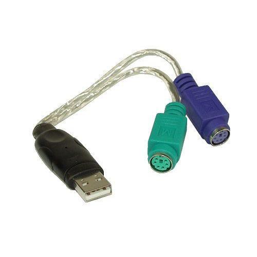 InLine USB->PS/2 Converter - Tastatur- / Maus-Adapter - USB