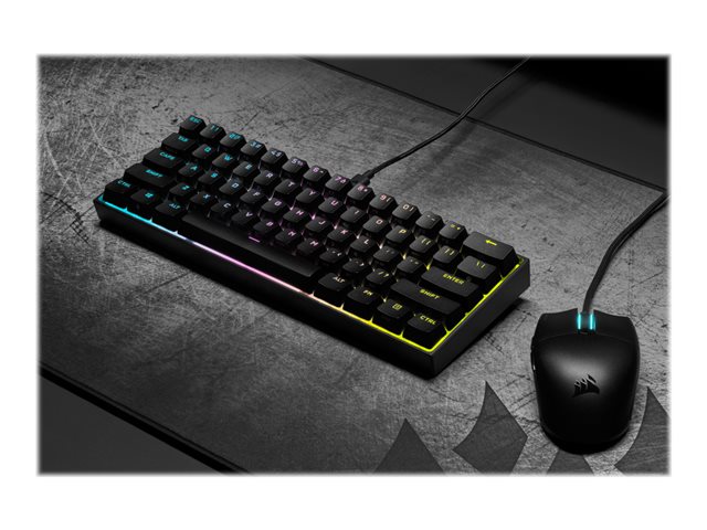 CORSAIR Gaming K65 RGB MINI 60% - Tastatur - Deutsch Eingabegerät