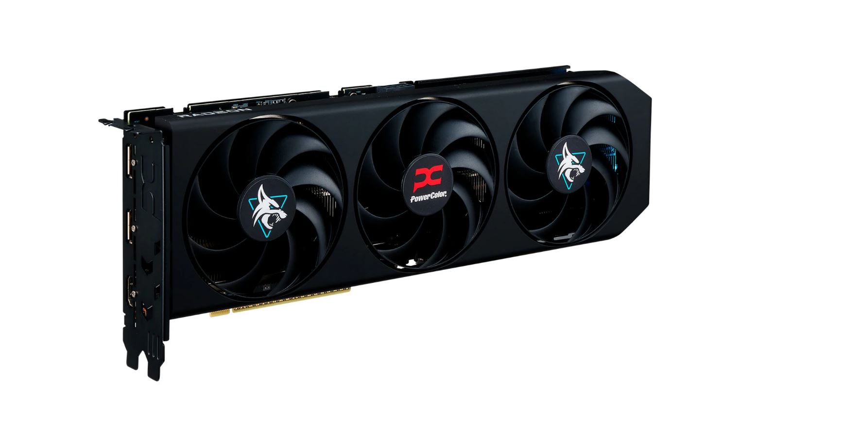 Powercolor Radeon RX 9060 XT Hellhound 8GB OC Grafikkarte - 8GB GDDR6, 2x HDMI, 2x DP
