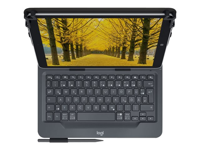 Logitech Universal - Tastatur und Foliohülle - QWERTZ - Deutsch Eingabegerät
