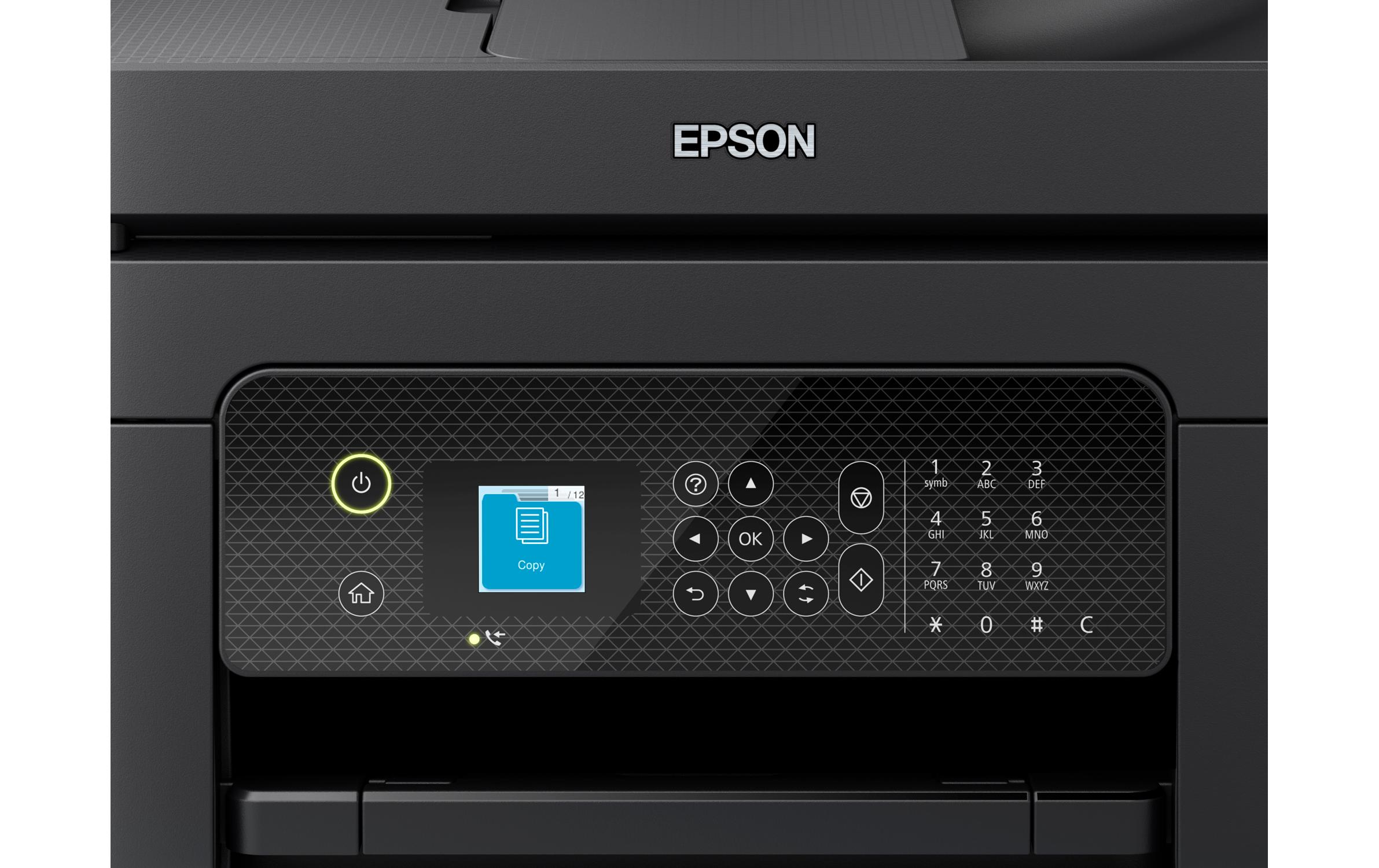 EPSON WorkForce WF-2930DWF 4 in 1 Tintenstrahl-Multifunktionsdrucker schwarz