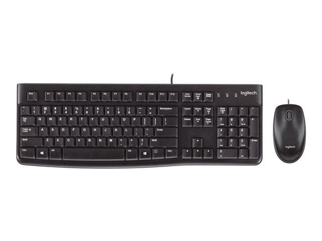 Logitech Desktop MK120 - Tastatur-und-Maus-Set - Deutsch Eingabegerät