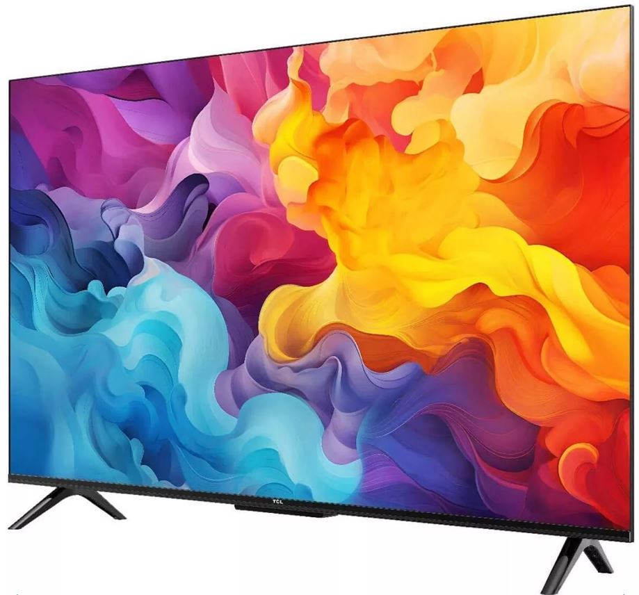 TCL 43V6B - 109.2 cm (43") Diagonalklasse (108 cm (43") sichtbar) - V6B Series LCD-TV mit LED-Hintergrundbeleuchtung - Smart TV - Google TV - 4K UHD (2160p) 3840 x 2160 - HDR - Direct LED - gebürstetes Titan