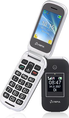 OLYMPIA Janus - Schwarz - Feature Phone - GSM