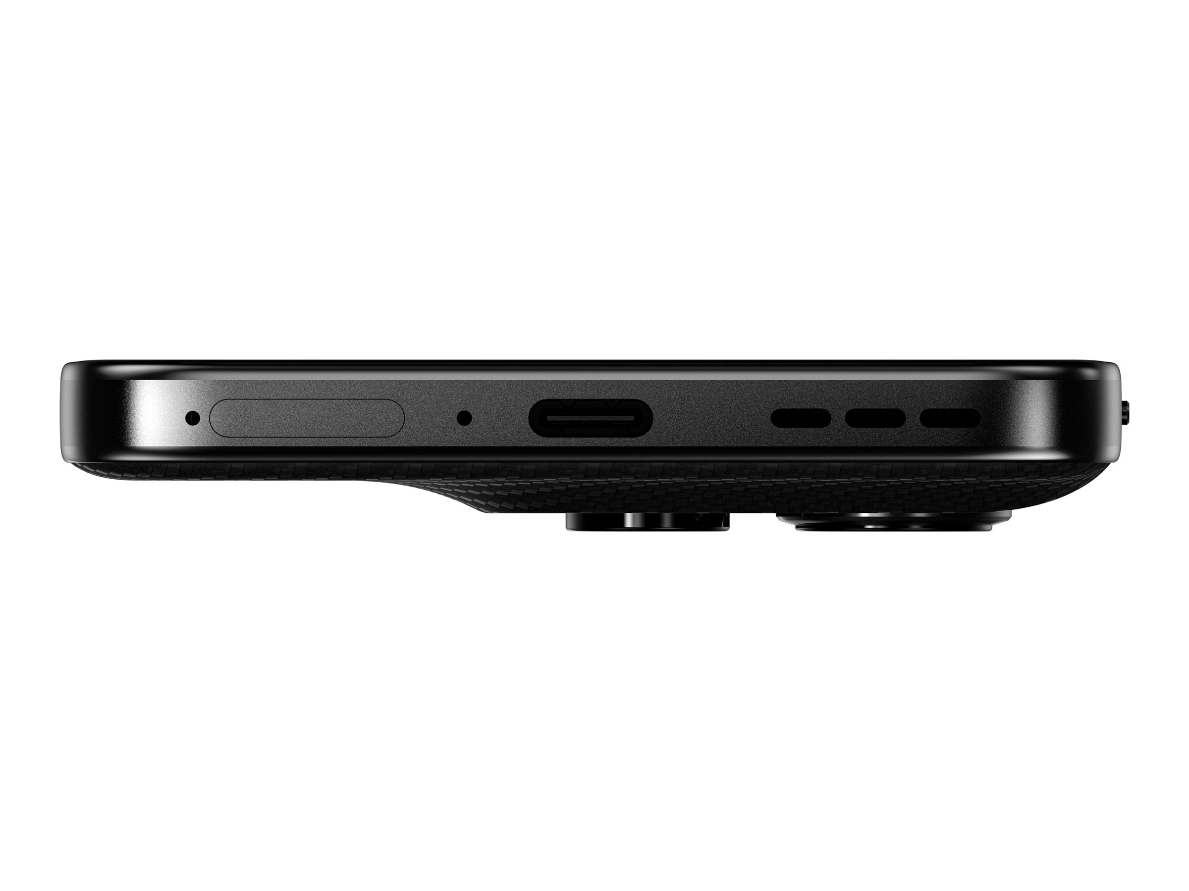 Motorola ThinkPhone 25 - 5G Smartphone - Dual-SIM - RAM 8 GB / Interner Speicher 256 GB - pOLED-Display - 6.36" - 2670 x 1220 Pixel (120 Hz) - Triple-Kamera 50 MP, 13 MP, 10 MP - front camera 32 MP - Carbon Black (PB5W0001SE)