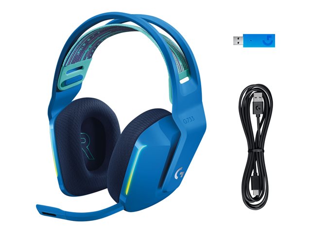 Logitech G G733 LIGHTSPEED Wireless RGB Gaming Headset - Headset