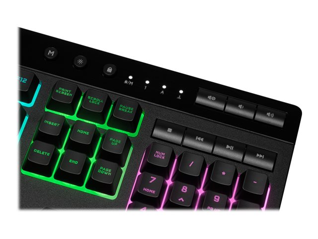 CORSAIR Gaming K55 RGB PRO - Tastatur - Deutsch - Schwarz Eingabegerät