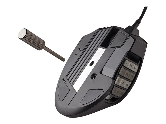 CORSAIR Gaming Scimitar RGB Elite - Maus - USB - Schwarz