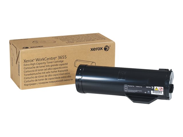 Xerox WorkCentre 3655 - Extrahohe Kapazität - Schwarz - original - Tonerpatrone