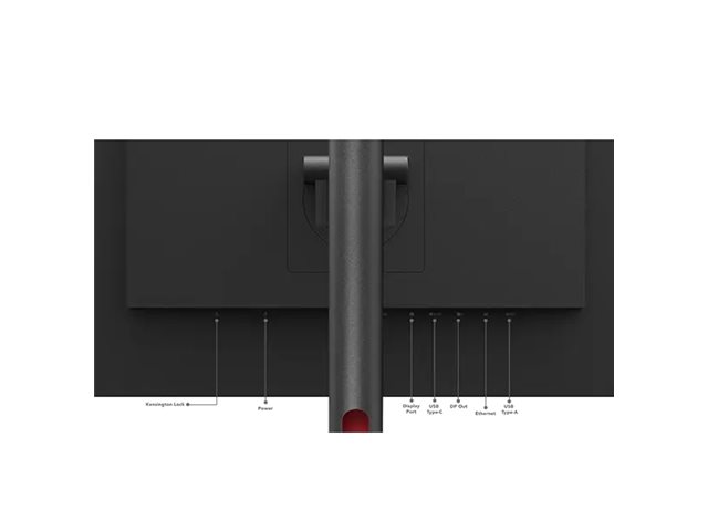 Lenovo ThinkVision T27h-30 - LED-Monitor - 68.6 cm (27") - 2560 x 1440 QHD @ 60 Hz - IPS - 350 cd/m² - 1000:1 - 4 ms - HDMI, DisplayPort, USB-C - Raven Black - für ThinkPad P15 Gen 2 20YQ