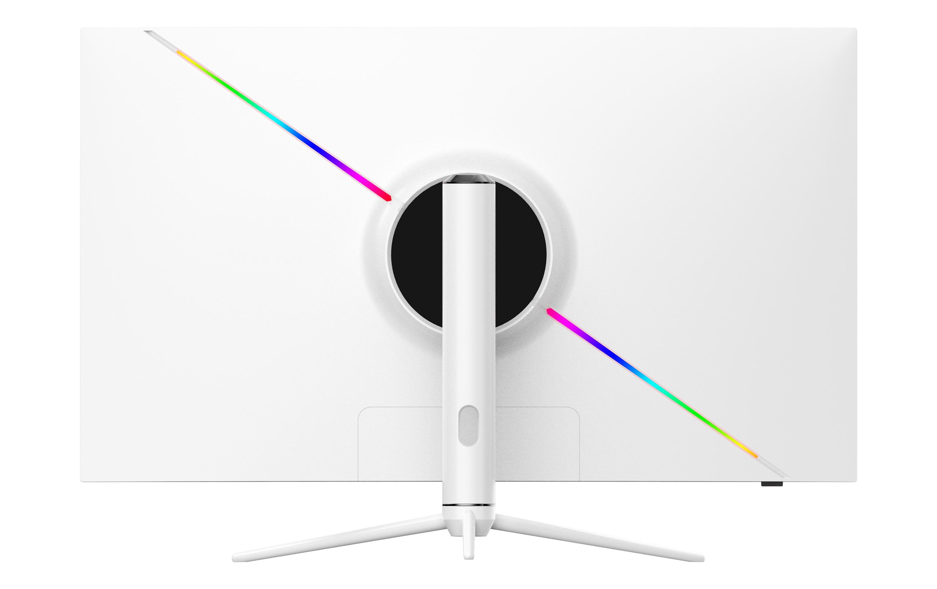 LC Power - LED-Monitor - gebogen - 97.79 cm (38.5") - 2560 x 1440 QHD @ 165 Hz - VA - 350 cd/m² - 3000:1 - DisplayHDR 400 - 1 ms - 2xHDMI, 2xDisplayPort - weiß