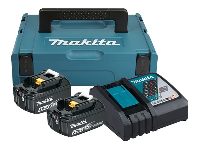 Makita DC18RC Batterieladegerät - mit Batterie - 2 - Li-Ion