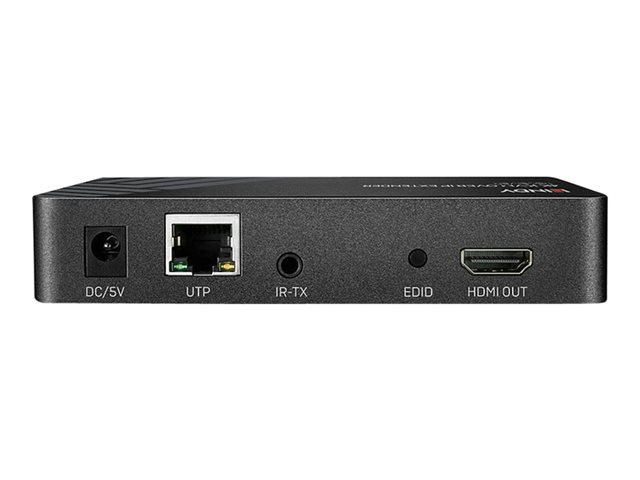 LINDY KVM over IP Extender, Receiver - KVM/Infrarot-Extender - Empfänger - 1GbE, HDMI - USB - bis zu 150 m
