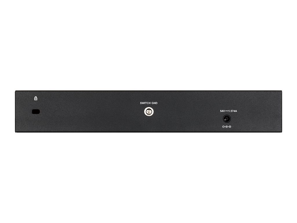 D-Link Web Smart DGS-1210-08P - Switch - 8 Anschlüsse - managed - an Rack montierbar