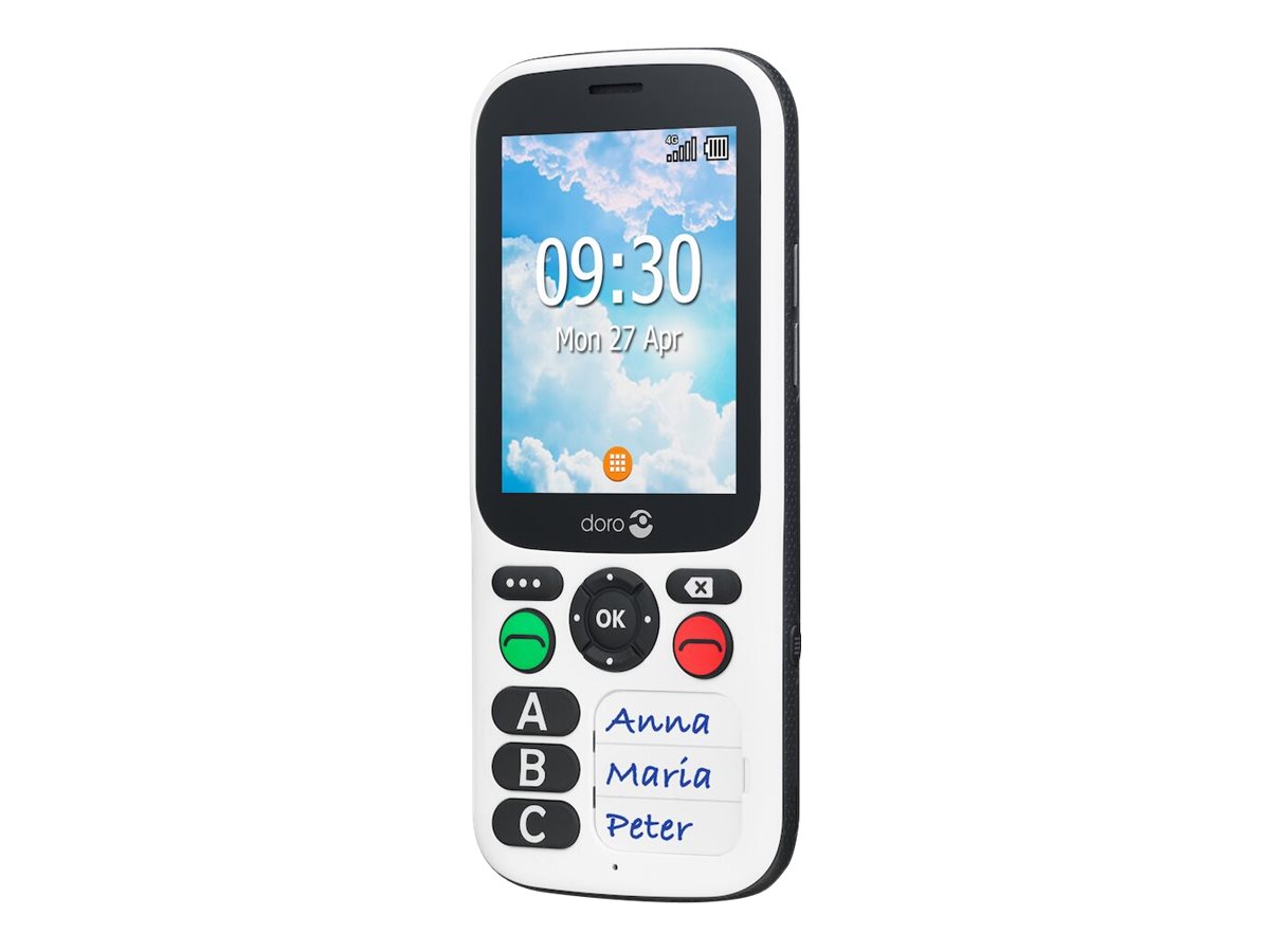 DORO 780X IUP - Schwarz
weiß - 4G Feature Phone - 4 GB - GSM