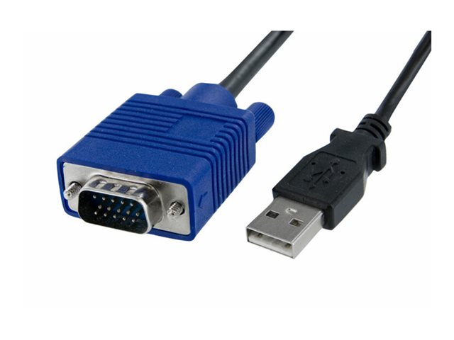 StarTech.com Tragbarer KVM Konsolen auf USB 2.0 Laptop Adapter - KVM-Switch - 1 Anschlüsse