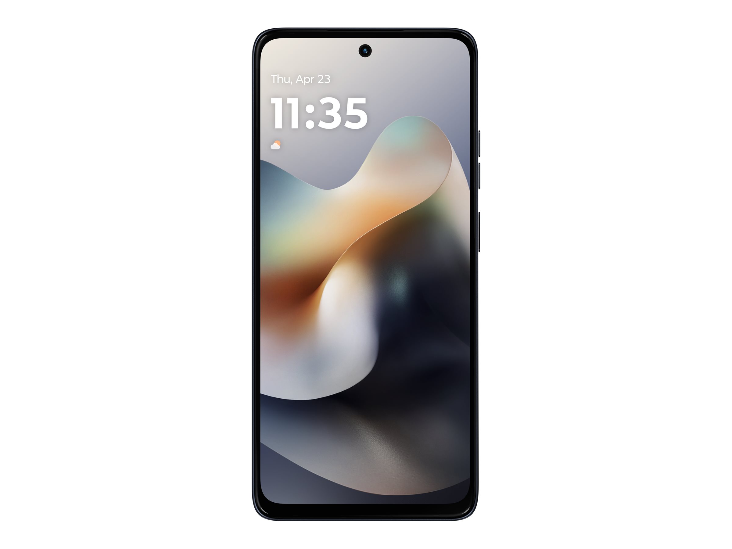 Motorola Moto G56 - 5G Smartphone - Dual-SIM - RAM 8 GB / Interner Speicher 256 GB - microSD slot - LCD-Anzeige - 6.72" - 2400 x 1080 Pixel (120 Hz) - 2 x Rückkamera 50 MP, 8 MP - front camera 32 MP - Pantone Schwarz-Auster