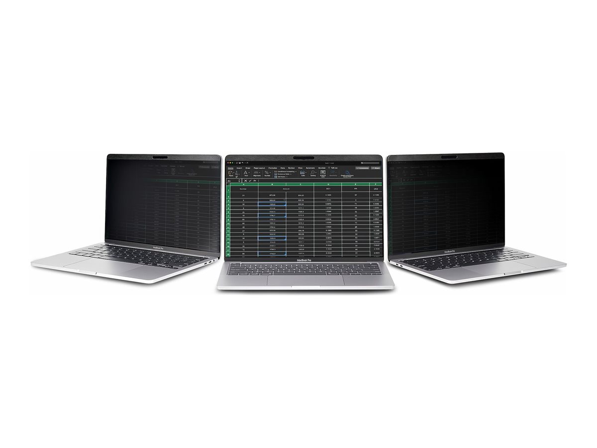 StarTech.com Blickschutzfilter (13 Zoll
matt/glänzend
Anti-Blaulicht
Magnetbefestigung
MacBook Pro und Air) - Blickschutzfilter für Notebook