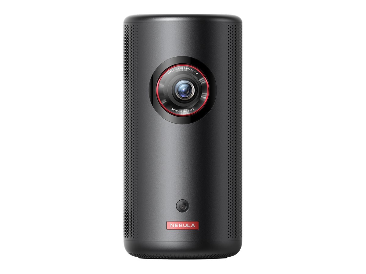 Nebula Capsule 3 Laser - DLP-Projektor - tragbar - 802.11a/b/g/n/ac wireless / Bluetooth 5.1 - Schwarz