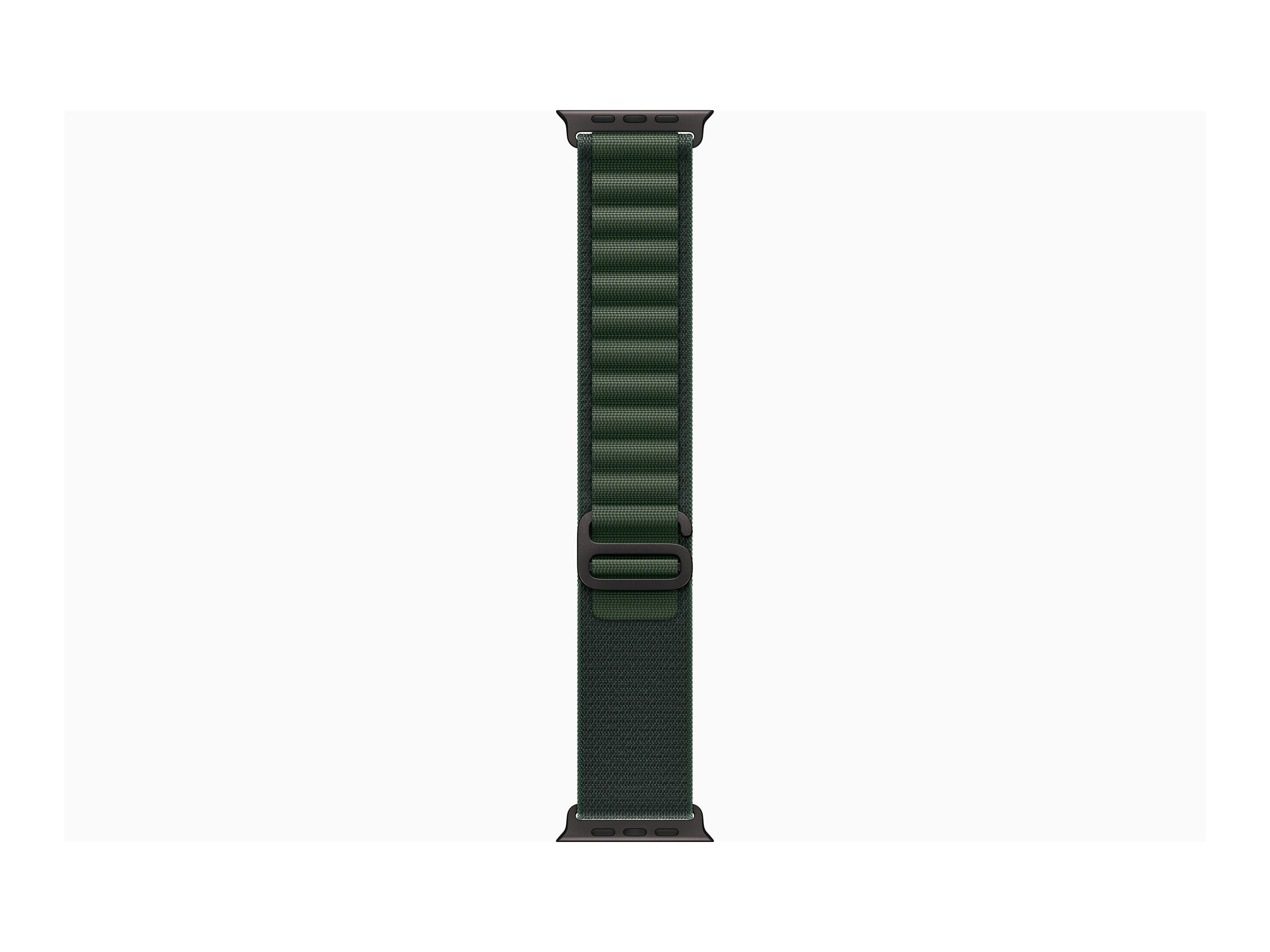 Apple Watch Ultra 2 GPS + Cellular 49mm Black Titanium Case mit Dark Green Alpine Band - Large (MX4T3FD/A)