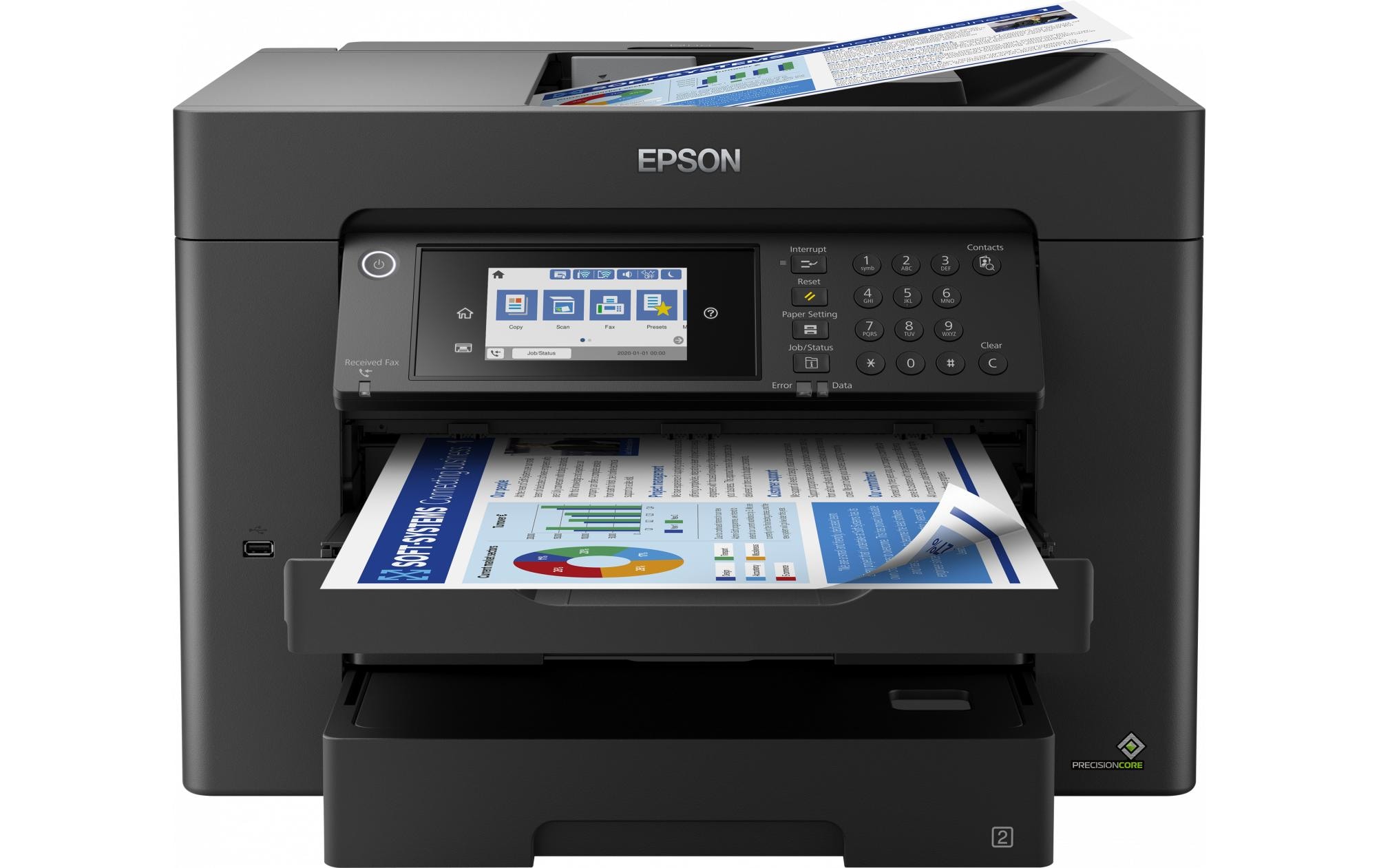 Epson WorkForce WF-7840DTWF 4in1 Multifunktionsdrucker A3