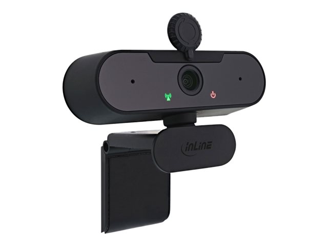InLine Webcam FullHD 1920x1080/30Hz mit Autofokus - USB-C Anschlusskabel