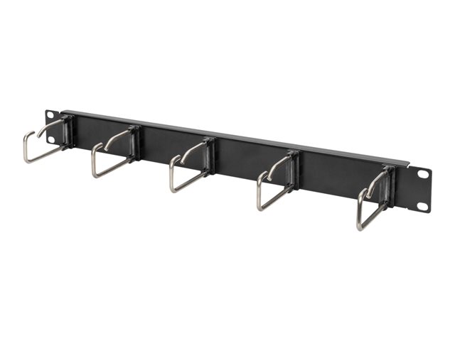 DIGITUS DN-97667 - Kabelmanagementplatte mit Ringen - 1U - 19"