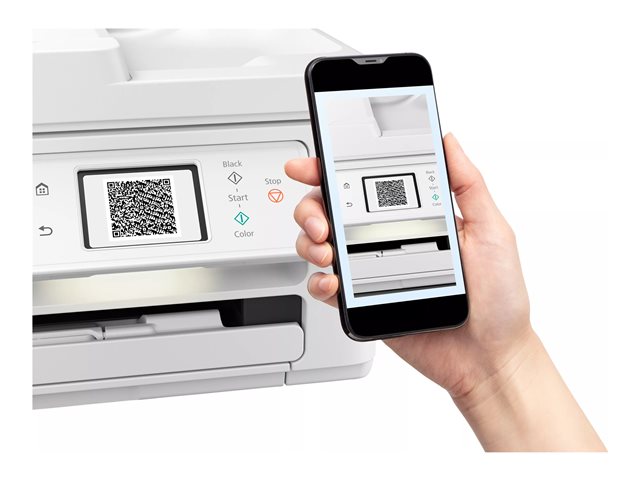 Canon PIXMA TS7750i 3 in 1 Tintenstrahl-Multifunktionsdrucker grau