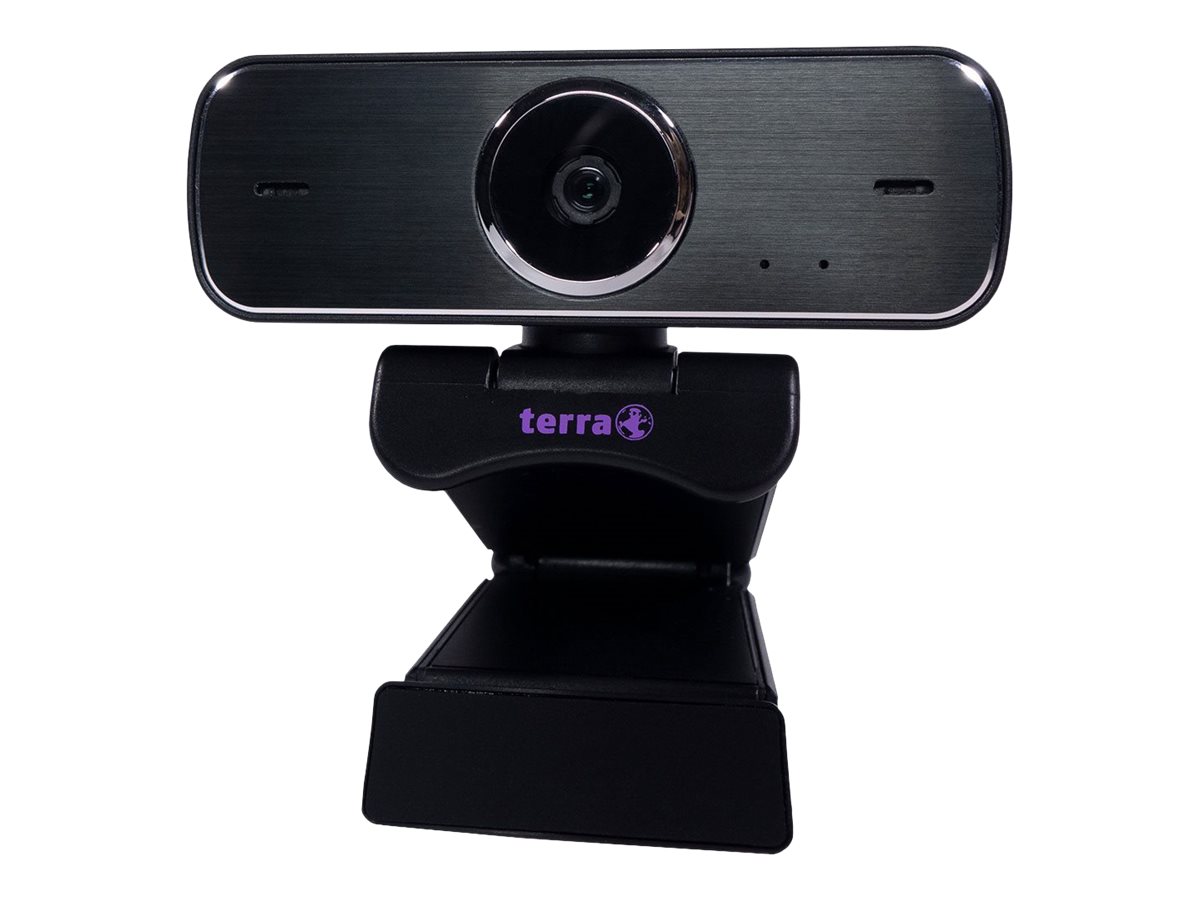 TERRA Webcam JP-WTFF-1080 - Webcam - Farbe - 1920 x 1080 - 1080p - feste Brennweite - Audio - USB 2.0 - MJPEG