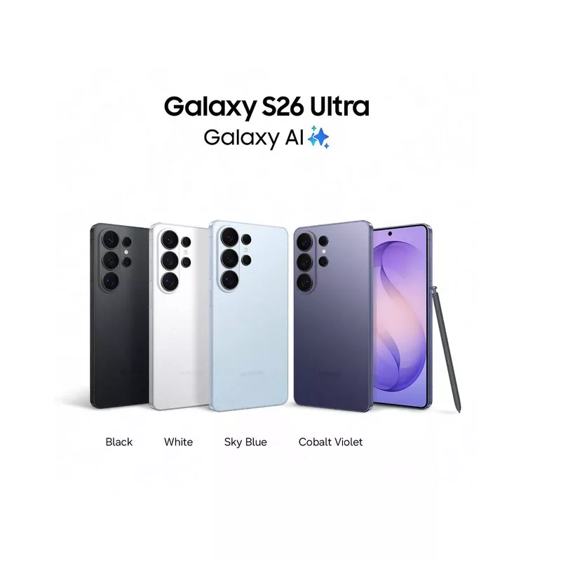 Samsung Galaxy S26 Ultra 512GB Violett 6,9" 5G Smartphone (12GB RAM)