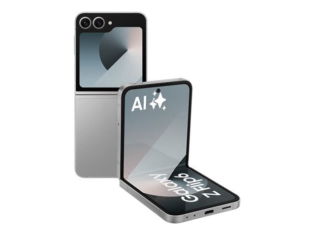 Samsung Galaxy Z Flip6 - Silver Shadow - 5G Smartphone - 256 GB - GSM