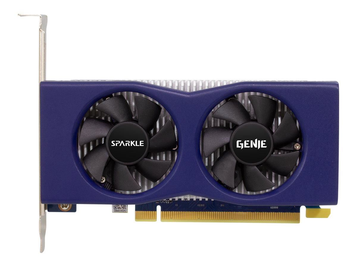 SPARKLE Intel Arc A380 GENIE - Grafikkarten - Arc A380 - 6 GB GDDR6 - PCIe 4.0 x8 Low-Profile - 2 x Mini DisplayPort, HDMI