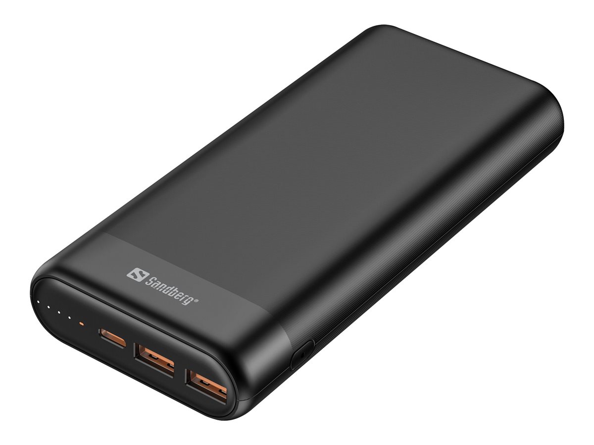 Sandberg Powerbank - Li-Ion - 2 x USB
24 pin USB-C