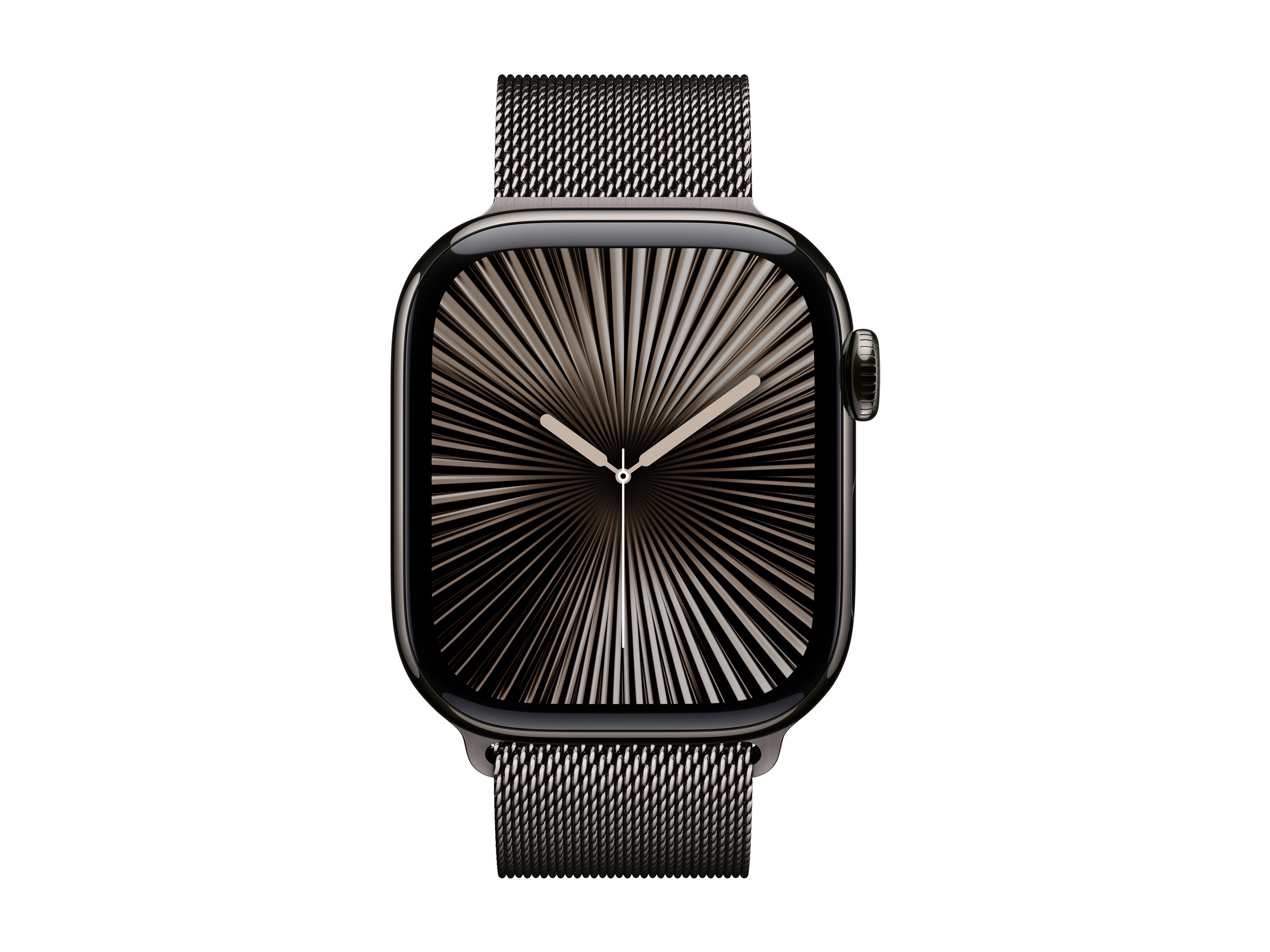 Apple Watch Series 10 GPS + Cellular 42mm Slate Titanium Case mit Slate Milanese Band (MX053QF/A)