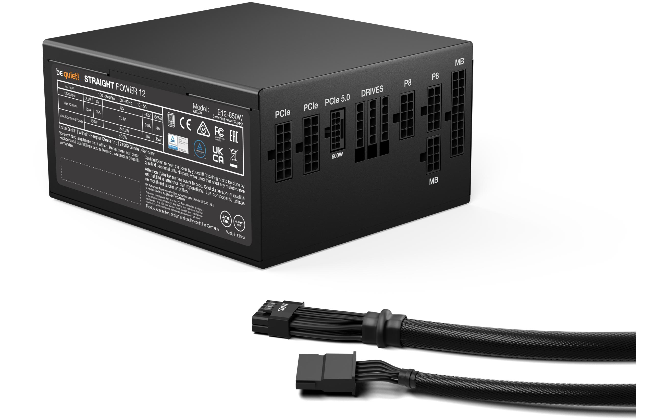 be quiet! Netzteil Straight Power 12 850 W be quiet! Netzteil Straight Power 12 850 W