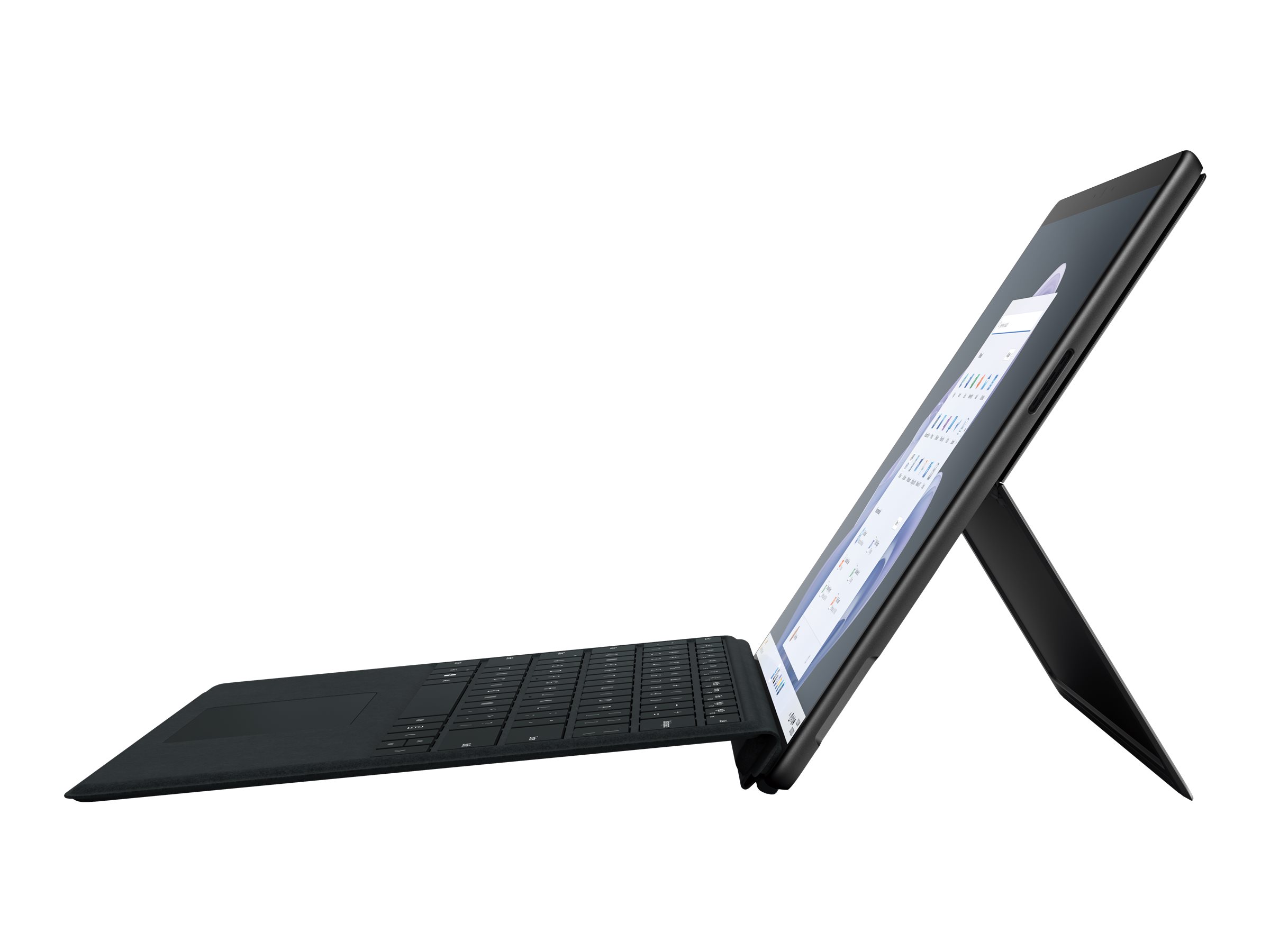 Microsoft Surface Pro 9 for Business - Tablet - Intel Core i5 1245U / 1.6 GHz - Evo - Win 11 Pro - Intel Iris Xe Grafikkarte - 8 GB RAM - 256 GB SSD - 33 cm (13") Touchscreen 2880 x 1920 @ 120 Hz - Wi-Fi 6E - Graphite