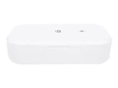 Manhattan UV Phone Sanitizer (Clearance Pricing)
Integrated UV LEDs to eliminate germs
viruses and bacteria
Quick 1-minute or 5-minute cleaning cycle
Auto-off UV light when opened
White
Three Year Warranty
Retail Box - UV-Desinfektionskammer für Handy