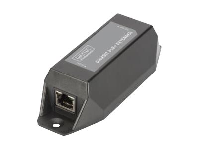DIGITUS Professional PoE+ Extender - Repeater - 10Mb LAN
100Mb LAN
1GbE