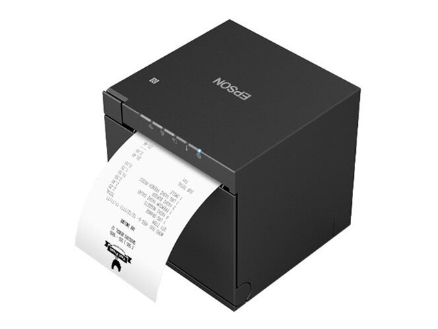 Epson TM-m30III, 8 Punkte/mm (203dpi), Cutter, USB, USB-C, Ethernet, schwarz Bondrucker, Thermodirekt, inkl.: Netzteil, Netzkabel, schwarz