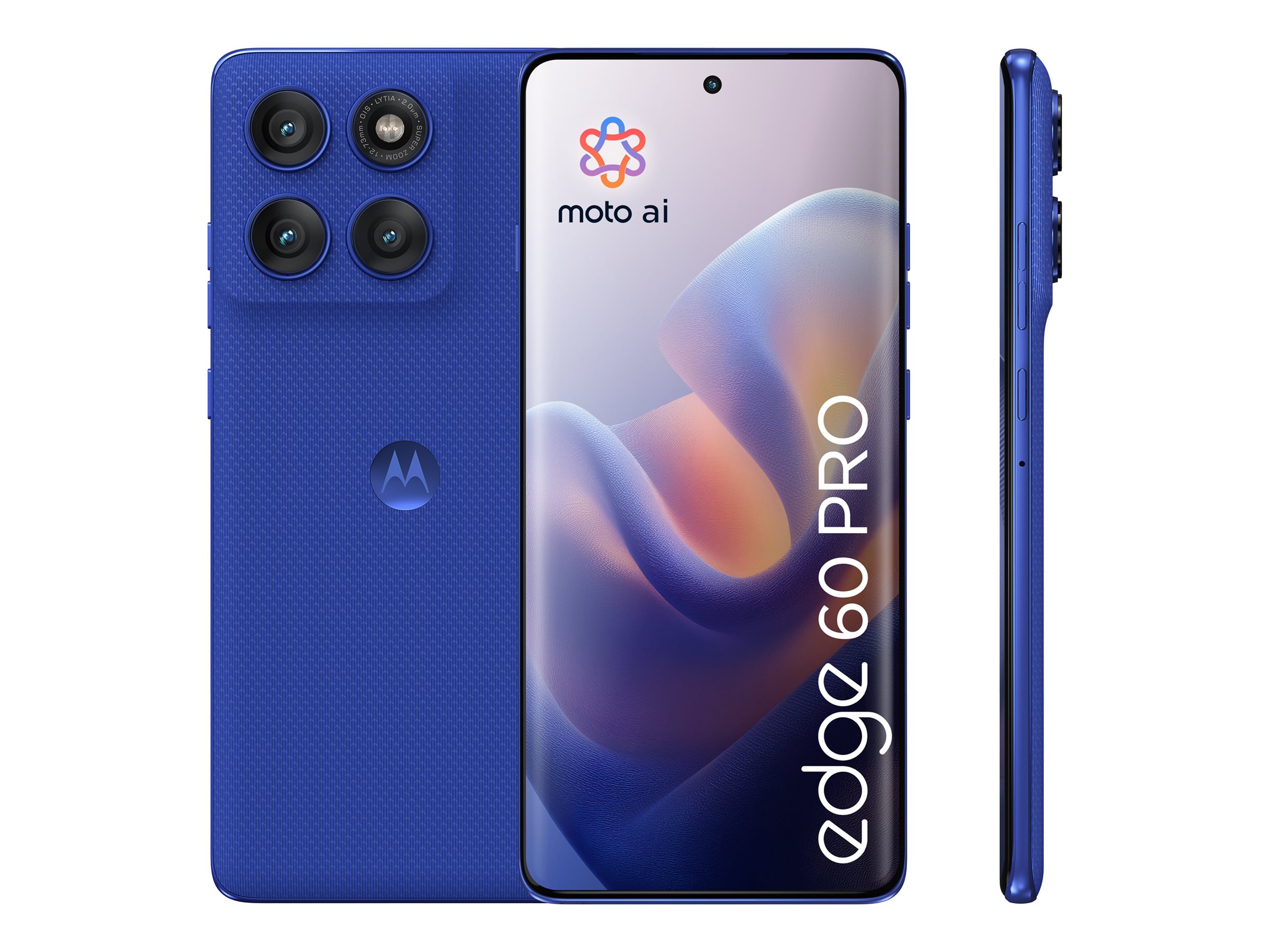 Motorola Edge 60 Pro - Pantone Dazzling Blue - 5G Smartphone - 512 GB - GSM