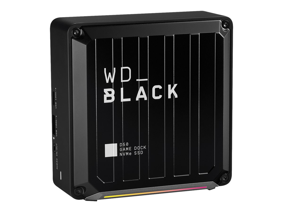 WD_BLACK D50 Game Dock WDBA3U0000NBK - Dockingstation - Thunderbolt 3 - DP
Thunderbolt - 1GbE