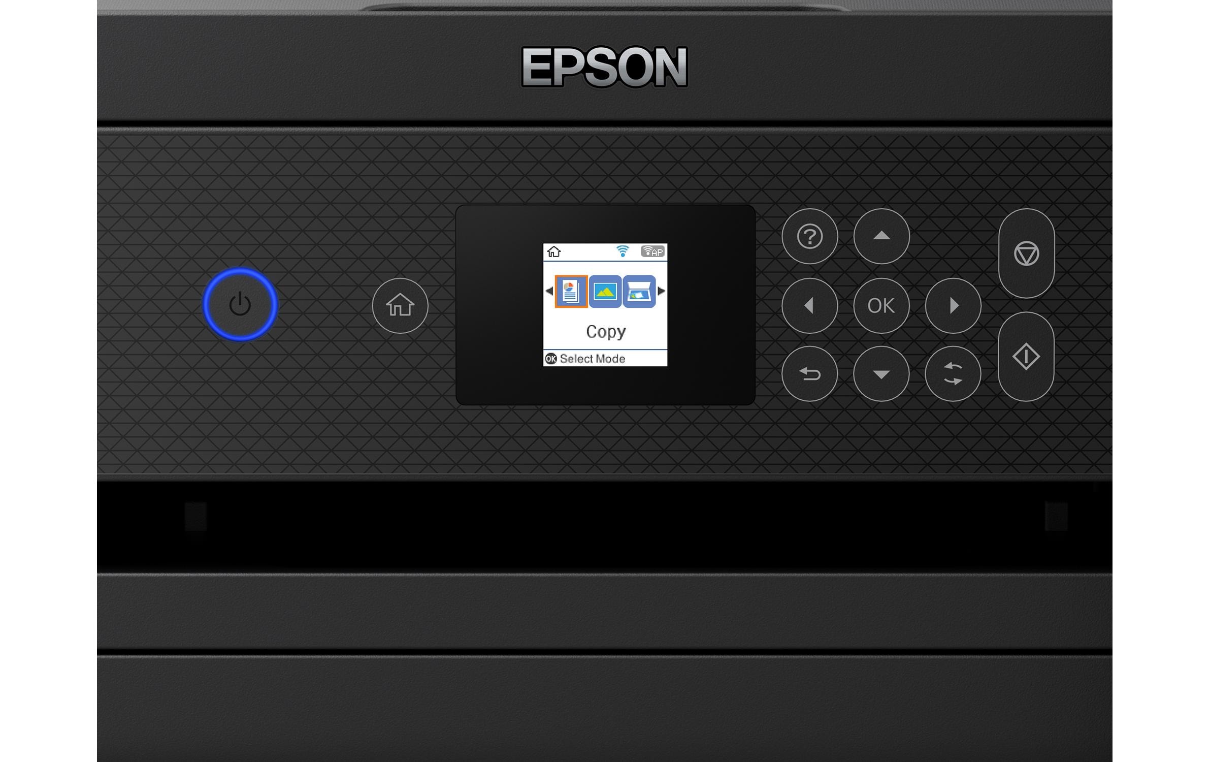 EPSON EcoTank ET-2850 3 in 1 Tintenstrahl-Multifunktionsdrucker schwarz