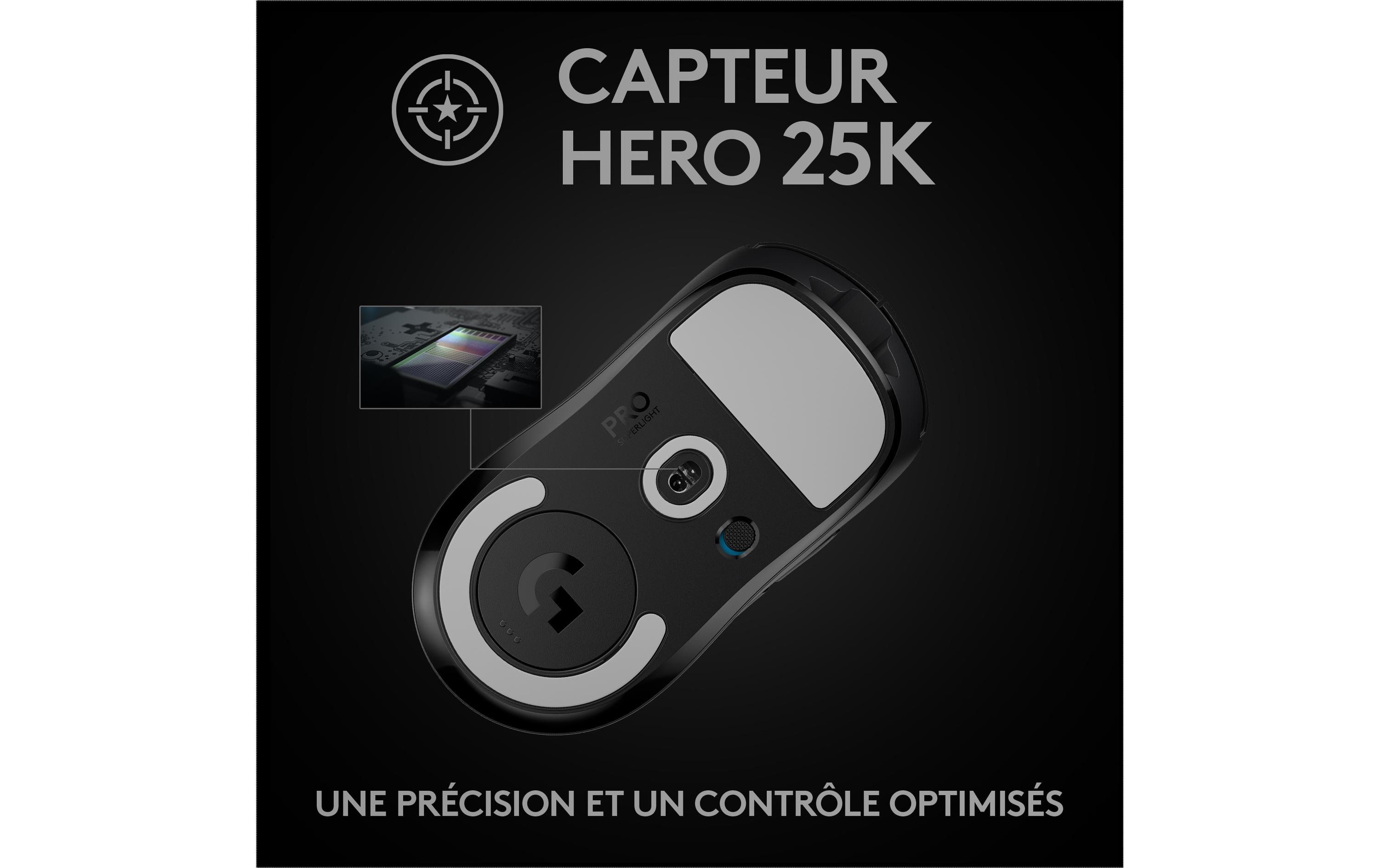Logitech Gaming-Maus Pro X Superlight Schwarz