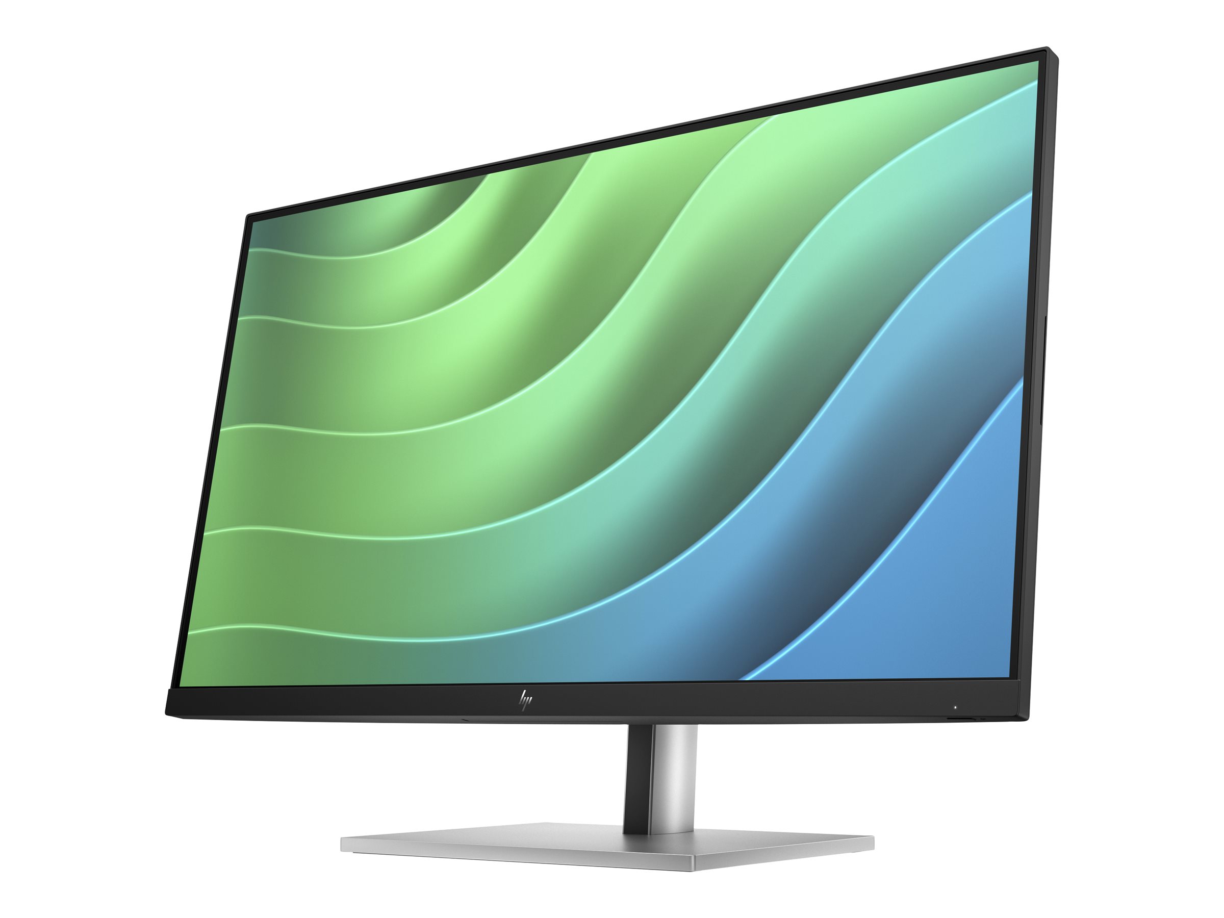 HP E27 G5 - E-Series - LED-Monitor - 68.6 cm (27") - 1920 x 1080 Full HD (1080p) @ 75 Hz - IPS - 300 cd/m² - 1000:1 - 5 ms - HDMI, DisplayPort, USB - Schwarz, Schwarz und Silber (Ständer)