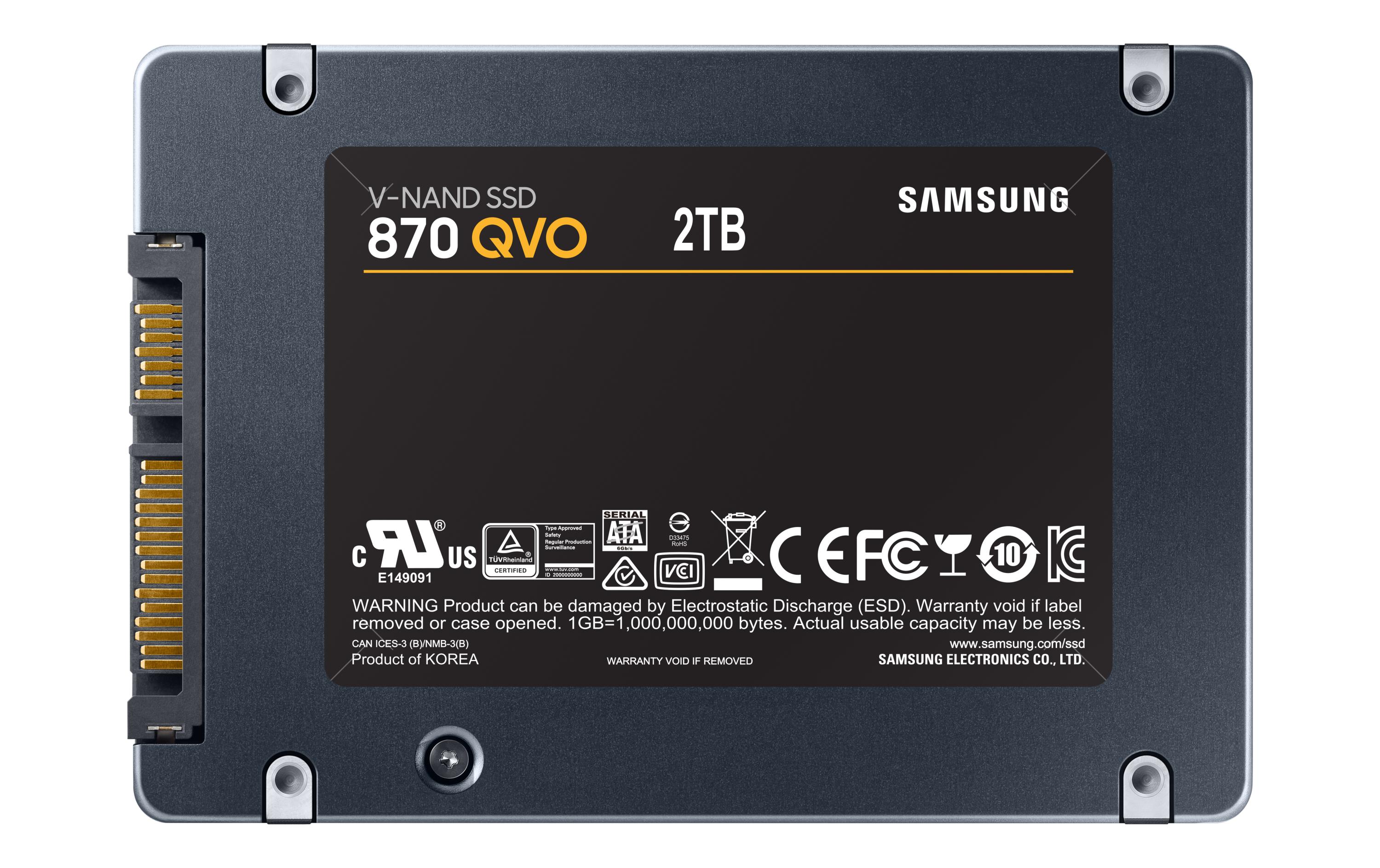 Samsung SSD 870 QVO 2.5" 2 TB