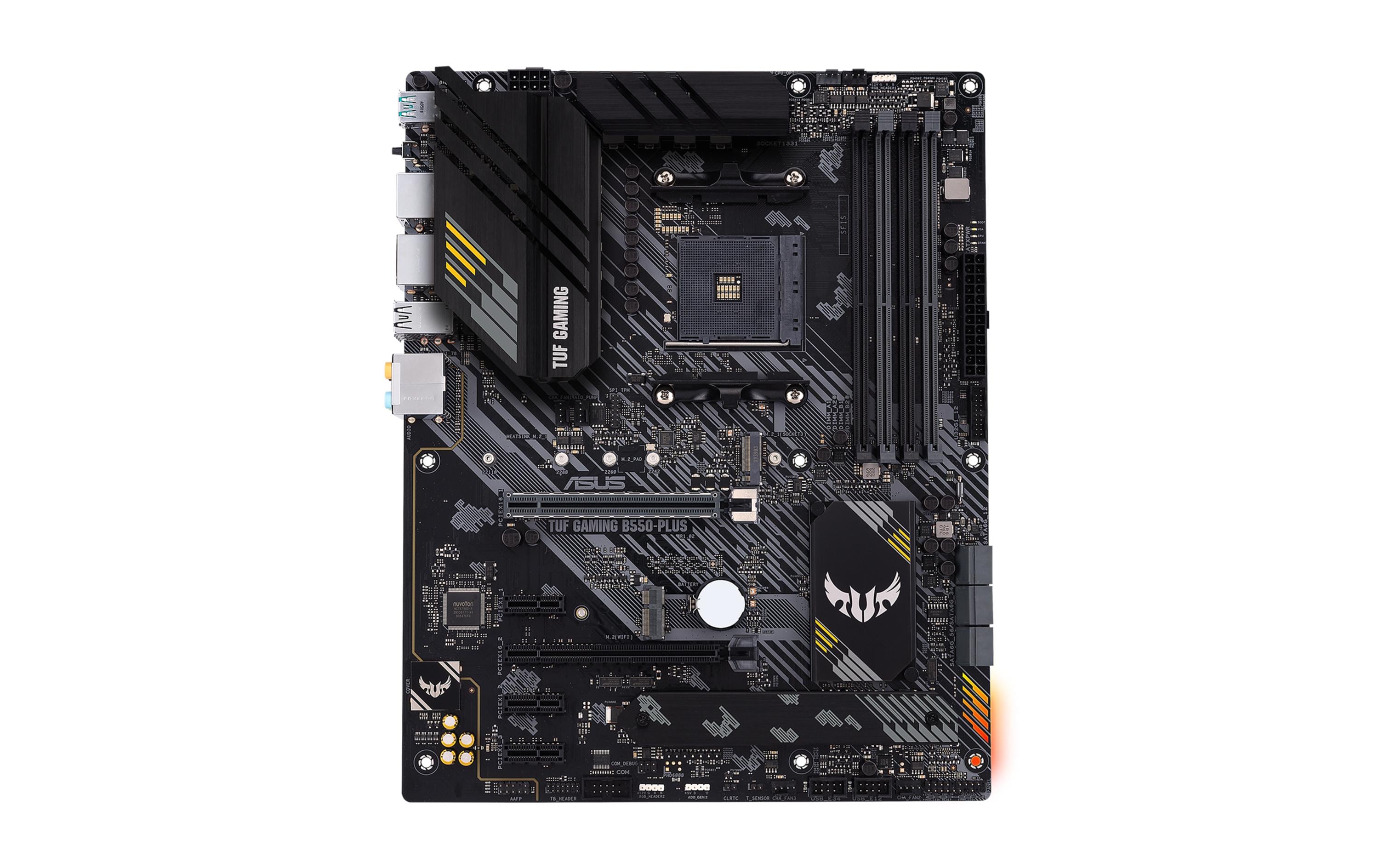 ASUS TUF GAMING B550-PLUS - Motherboard - ATX - Socket AM4 - AMD B550